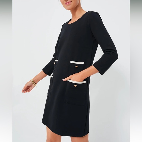 Tuckernuck Black Francoise Mod Mini Dress - very gently used!! - Picture 3 of 3